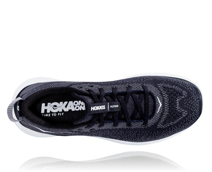 Hoka One One Koşu Ayakkabısı Erkek Siyah/Beyaz - Hupana Flow - HD5082671